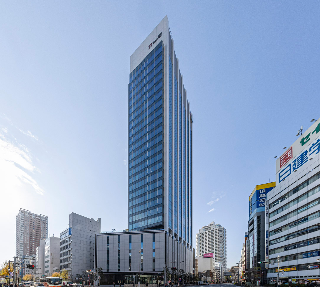 池袋西口エリア俯瞰図